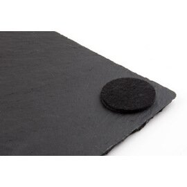 natural slate platter natural slate black  L 240 mm  B 150 mm  H 5 mm product photo  S