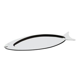 CLEARANCE | fish plate stainless steel shiny oval  L 660 mm  x 225 mm  H 20 mm product photo