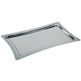 Tray &quot;TWIST&quot;, 18/8 stainless steel, brushed finish, high gloss polished inside, GN 1/1 - 53 x 32,5 cm product photo