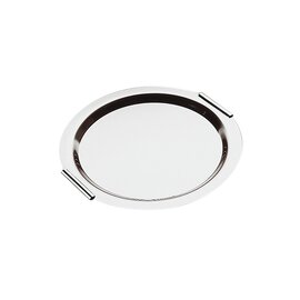tray FINESSE stainless steel chromed brass handles Ø 380 mm product photo