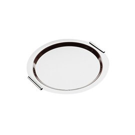 tray FINESSE stainless steel chromed brass handles Ø 480 mm product photo