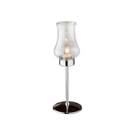 Lantern | table lamp 1-flame with tea light glass metal  Ø 110 mm  H 320 mm product photo