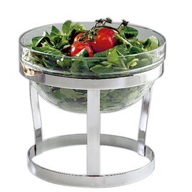 (Without bowls), metal chrome-plated, stackable, Ø 23 cm, H 18 cm, suitable for double-walled stainless steel bowls and arcoroc glass dishes with Ø 23 cm product photo