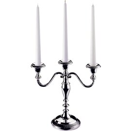 candelabre 3-flame metal  H 250 mm product photo