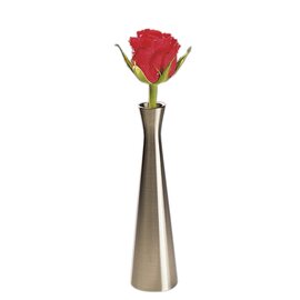 vase die-cast zinc silver coloured  Ø 40 mm  H 165 mm product photo