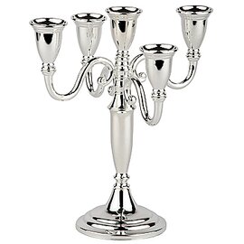candelabre CLASSIC 5-flame metal  H 240 mm product photo