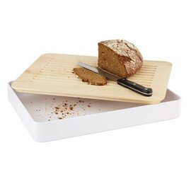 Wooden cutting board, maple, 435 x 325 x H 18 mm (without tray) product photo