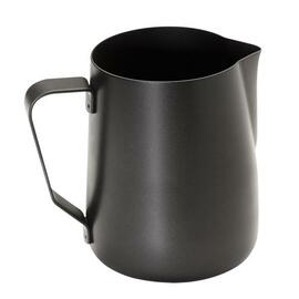 milk jug|universal jug stainless steel black 350 ml H 95 mm product photo