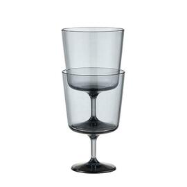 drinking glass BEACH 30 cl grey product photo  S