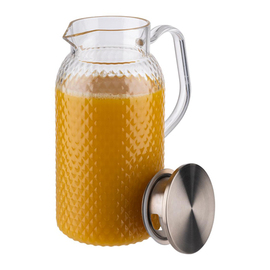 juice pitcher plastic with lid 1800 ml product photo  S