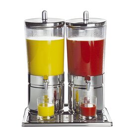 juice dispenser DUO TOP FRESH coolable | 2 containers 2 x 6 ltr  H 520 mm product photo