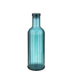 bottle STRIPES plastic blue 1000 ml H 285 mm product photo