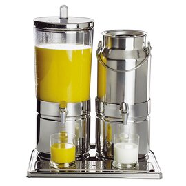 juice dispenser|milk dispenser MIX TOP FRESH coolable | 2 containers 6 ltr | 5 ltr  H 520 mm product photo