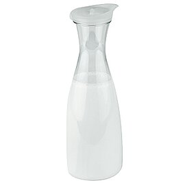 Polycarbonate Juice Carafe Container with Lid - 1 Liter