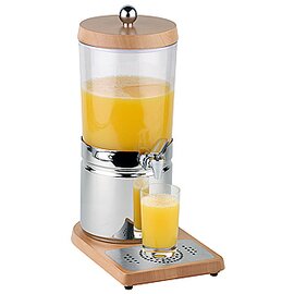 juice dispenser WOOD TOP FRESH coolable | 1 container 4 ltr  H 440 mm product photo