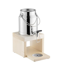 milk dispenser BRIDGE maple 3 ltr H 390 mm with touchless adapter product photo
