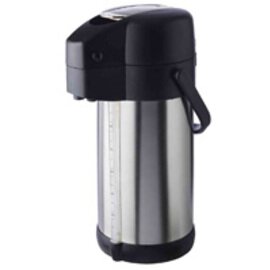 vacuum pump jug PREMIUM 3.0 ltr stainless steel stainless steel insert pressure cap  H 370 mm product photo