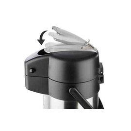 vacuum pump jug PREMIUM 3.0 ltr stainless steel stainless steel insert pressure cap  H 370 mm product photo  S