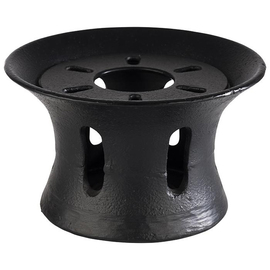 teapot warmer Asia cast iron black H 75 mm product photo