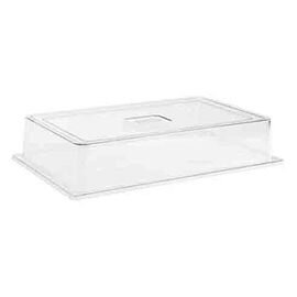 GN cover  • GN 1/1 polycarbonate clear transparent  L 530 mm  x 325 mm  H 95 mm product photo