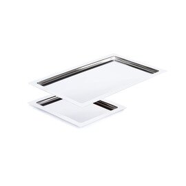 tray GN 1/1 stainless steel rectangular product photo