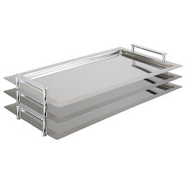 system tray GN 1/1 FRAMES stainless steel shiny  L 530 mm with handles  B 325 mm  H 35 mm product photo