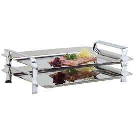 tray GN 1/2 SUNDAY stainless steel shiny  L 325 mm with handles  B 265 mm  H 40 mm product photo