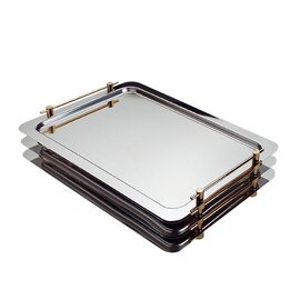 system tray GN 1/1 PROFI LINE stainless steel bow-type handles shiny with handles  H 40 mm product photo