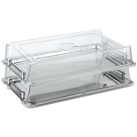 buffet set GN 1/1 HOCHSTAPLER 2-part tray|lid stainless steel  L 530 mm  B 325 mm  H 10 mm product photo