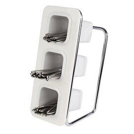 cutlery stand white  L 260 mm  H 430 mm product photo
