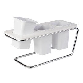 cutlery stand white  L 260 mm  H 430 mm product photo  S