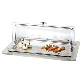 buffet showcase GN 1/1 TOP FRESH GN 1/1 6-part plastic stainless steel  L 610 mm  B 380 mm  H 260 mm product photo