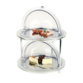 buffet showcase DOPPELDECKER round product photo