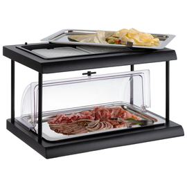 buffet showcase DOPPELDECKER GN 1/1 | 600 mm x 410 mm H 360 mm product photo  S