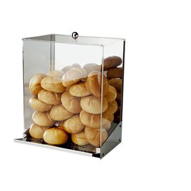 bread roll dispenser INOX transparent  L 325 mm  H 420 mm product photo