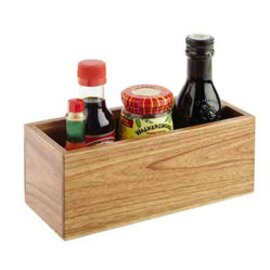 table caddy WOODY  L 230 mm  B 100 mm  H 100 mm product photo