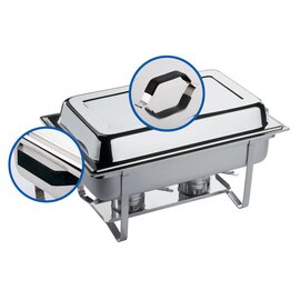 chafing dish GN 1/1 THERMO removable lid 9 ltr  L 610 mm  H 300 mm product photo
