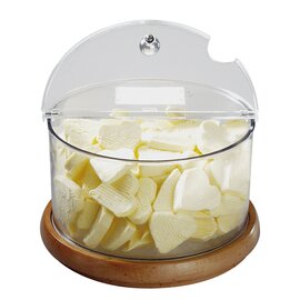 cooling bowl TOP FRESH with lid maxi plastic wood 4000 ml product photo