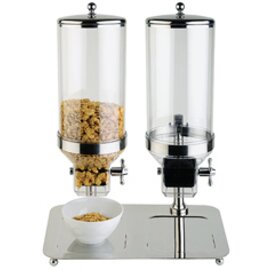 cereal dispenser CLASSIC DUO 2 x 8 ltr  L 500 mm  H 680 mm product photo