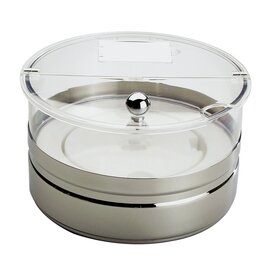 cooling bowl TOP FRESH with lid 2500 ml stainless steel plastic polycarbonate base|bwl|lid|battery round Ø 220 mm H 140 mm product photo