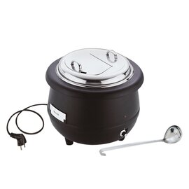 electric soup kettle SUNNEX hinged lid 230 volts 400 - 450 watts  Ø 400 mm  H 370 mm product photo