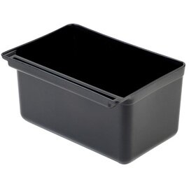 11947 Container "L", zu Servier-/Transportwagen, zum Einhängen, Kunststoff, schwarz, 33 x 23 x 17,5 cm, Inhalt:  13 ltr. product photo