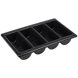 cutlery container GN 1/1 black  L 530 mm  H 100 mm product photo