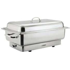 electric chafing dish GN 1/1 INOXSTAR removable lid 230 volts 840-1000 watts 13.5 l  L 620 mm  H 290 mm product photo