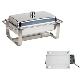 chafing dish CATERER PRO removable lid 600 watts  L 640 mm  H 340 mm product photo