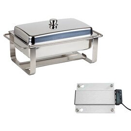 chafing dish CATERER PRO removable lid 360 watts  L 640 mm  H 340 mm product photo