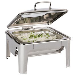GN 2/3 chafing dish GN 2/3 EASY INDUCTION hinged lid 5.5 ltr  L 420 mm  H 300 mm product photo  S