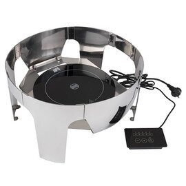 chafing dish EASY INDUCTION hinged lid 11 ltr  L 480 mm  H 390 mm product photo  S