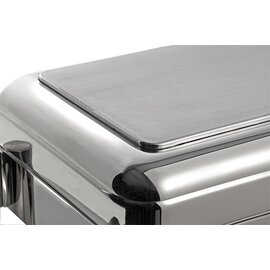 chafing dish GN 1/1 PREMIUM hinged lid 9 ltr  L 660 mm  H 330 mm product photo  S