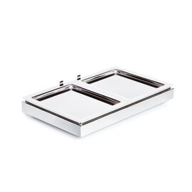cooling plate gastronorm Set 3 base|2 trays|accumulator stainless steel  L 530 mm  B 325 mm  H 85 mm product photo
